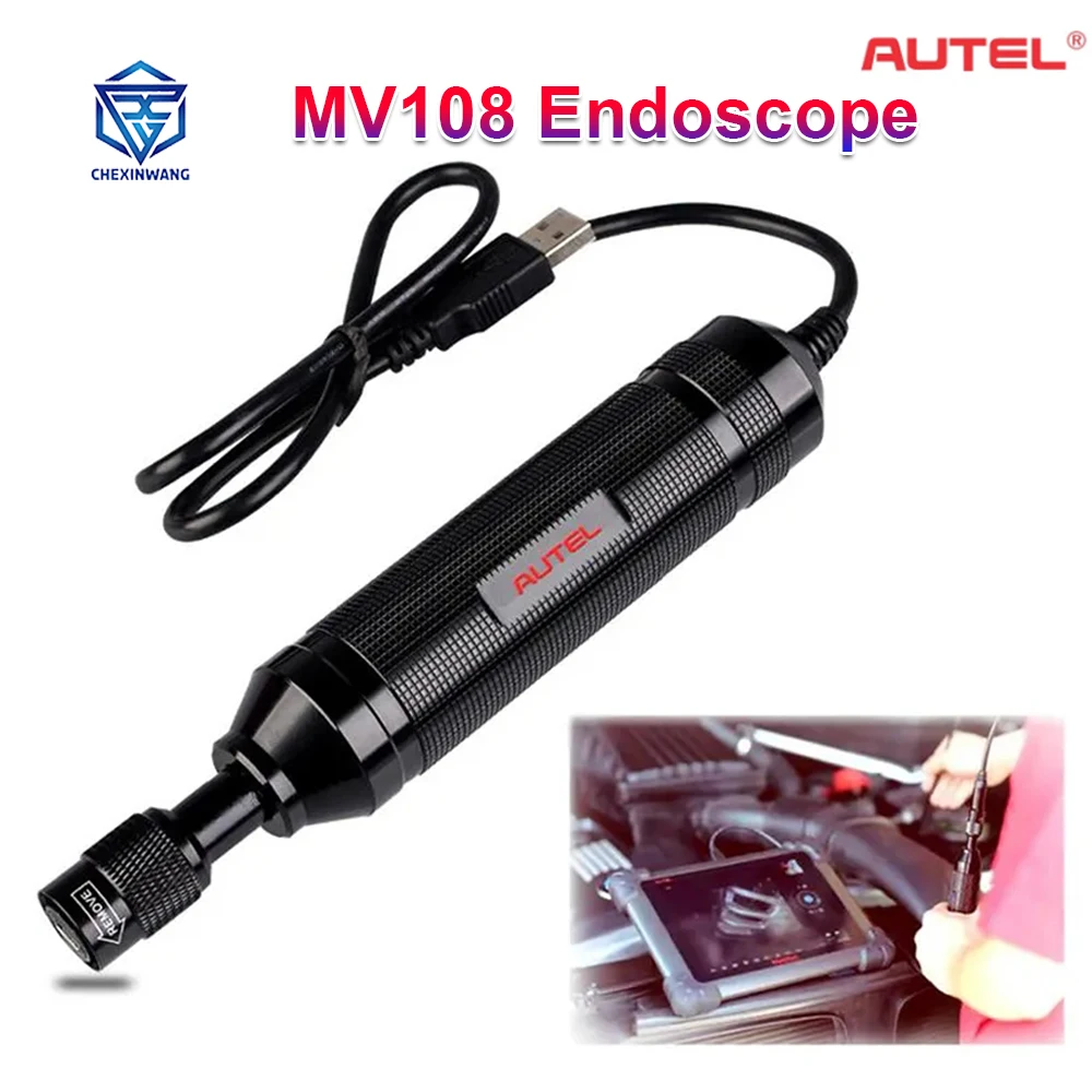 

Autel MaxiVideo MV108 Digital Inspection Camera Video Scope for Autel MS909 MK908 MS906BT MS906TS MS908P 8.5mm ( 0.33") Diameter