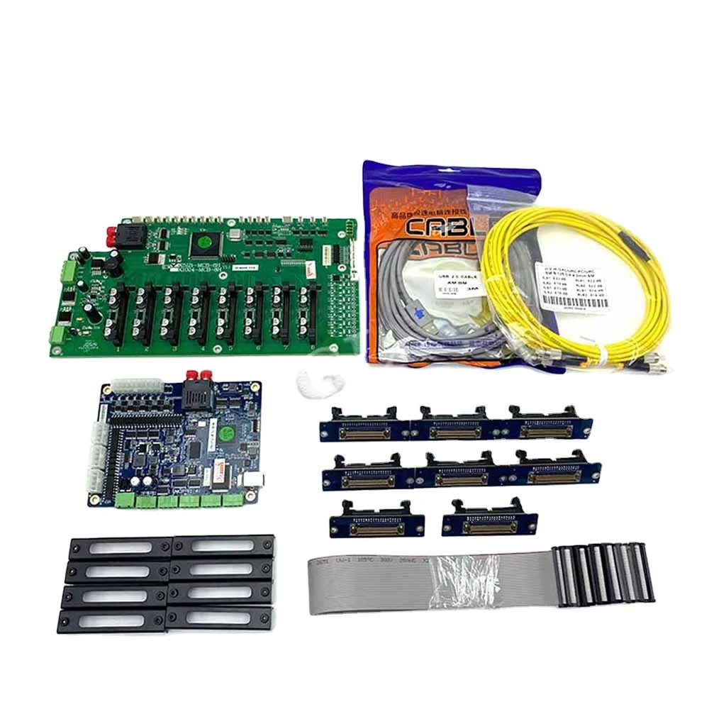 

KYJET 100% new UMC 8 heads board kit for konica 512i printhead for myjet yaselan allwin inkjet solvent printer one set