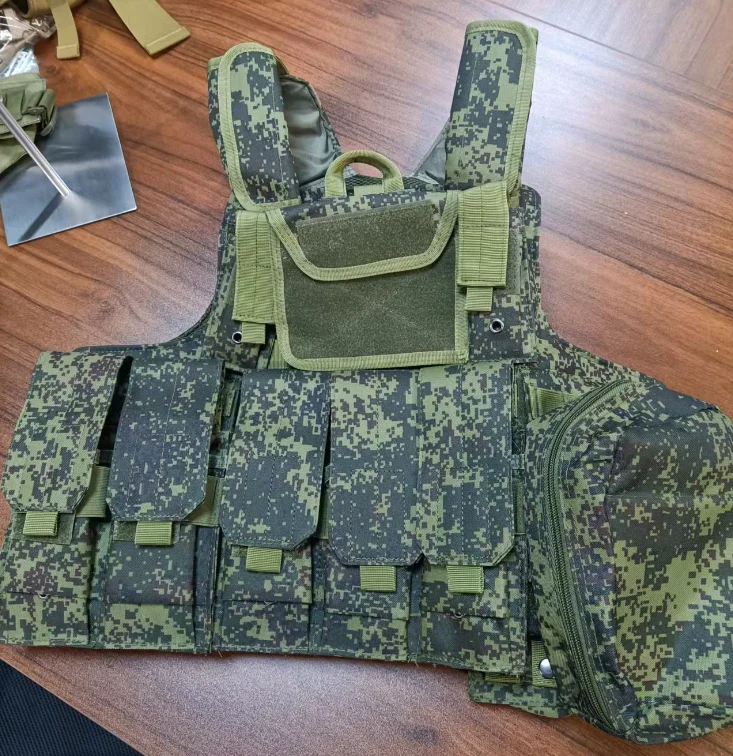 

Russian Camouflage Tactical Vest Ghost Green Jungle Man
