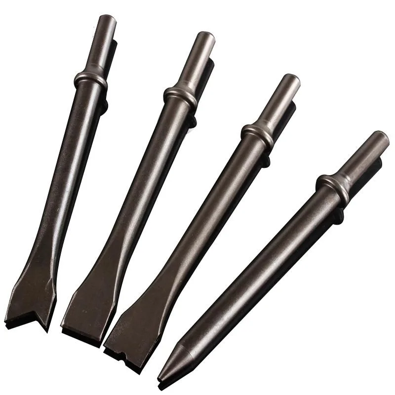 1PC 125/175mm Air Chisel Head Hard Steel Solid Air Shovel Head Air Impact Hammer Bit Pneumatic Tool Kit