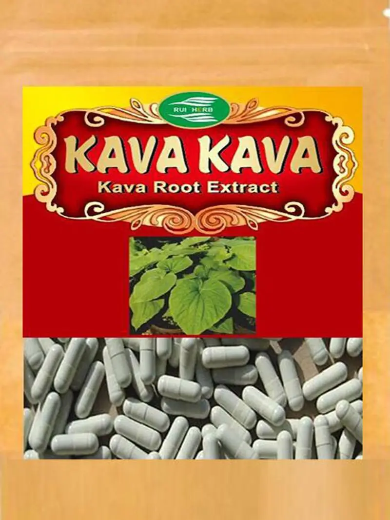 1Pack 100pcs, Kava Extract Capsule Helps Body Relax