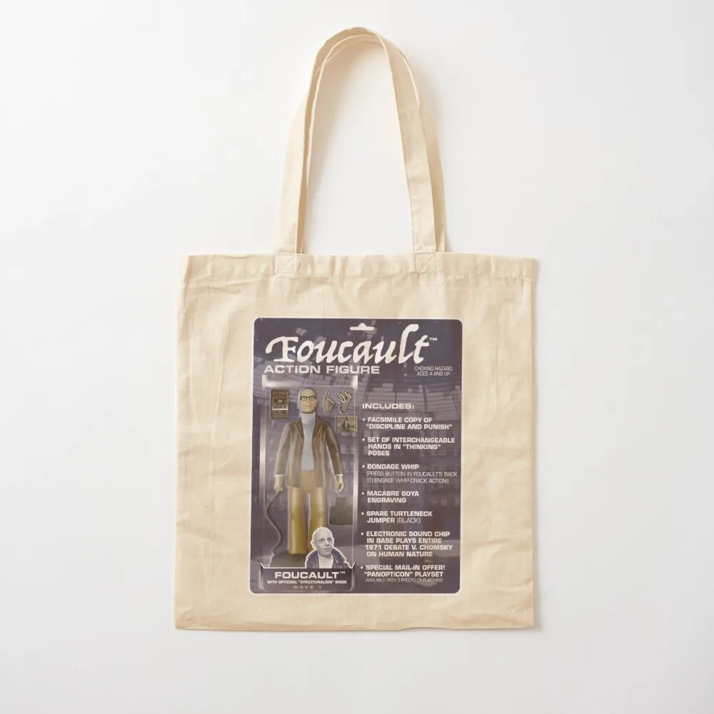 Foucault Action Figure Scoop \t Tote Bag