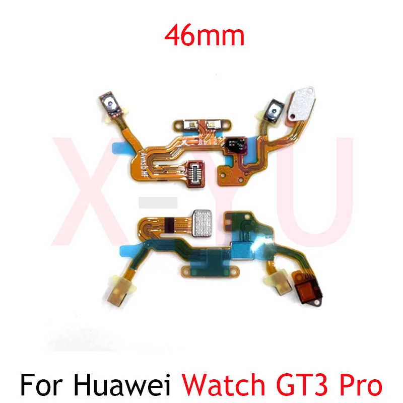 

46mm For Huawei Watch GT 3 GT3 Pro Power On Off Switch Volume Side Button Flex Cable