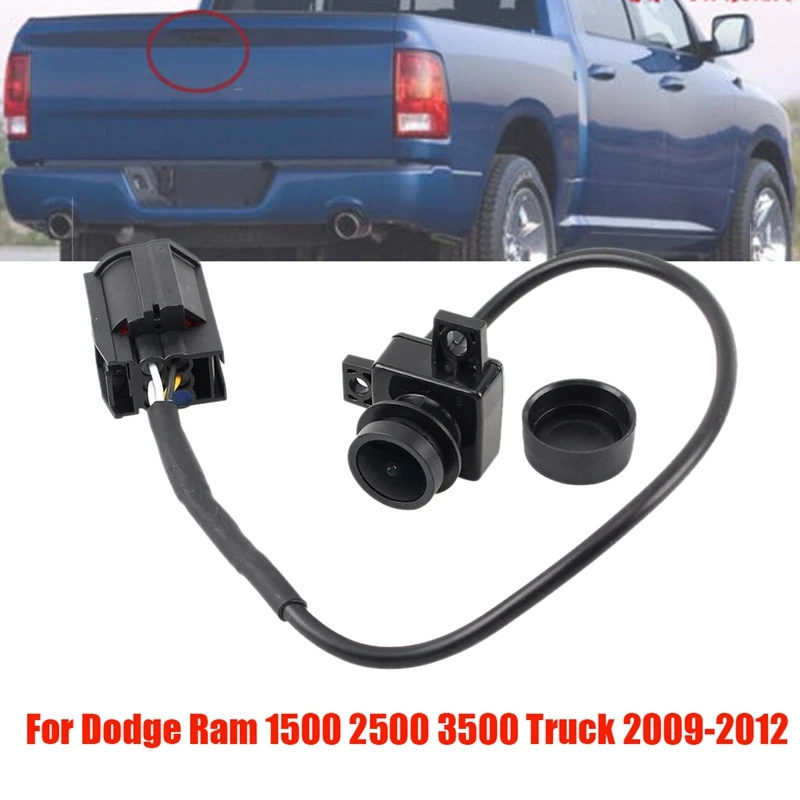 

Rear View Reverse Camera 56054041AB 56054041AC For Dodge Ram 1500 2500 3500 Truck 2009-2012 Backup Parking Assist Camera