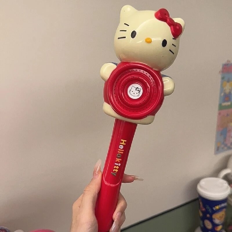 Sanrio Hello Kitty Shower Head Kawaii Cartoon Bathroom Shower Accessories Cute Household Decoration Handheld Shower Nozzle