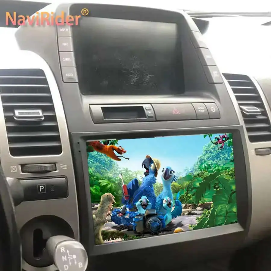 

8+128GB AI Voice CarPlay Android 13 Car Radio Stereo For Toyota Prius 2006 GPS Navigation Multimedia Video Player Screen