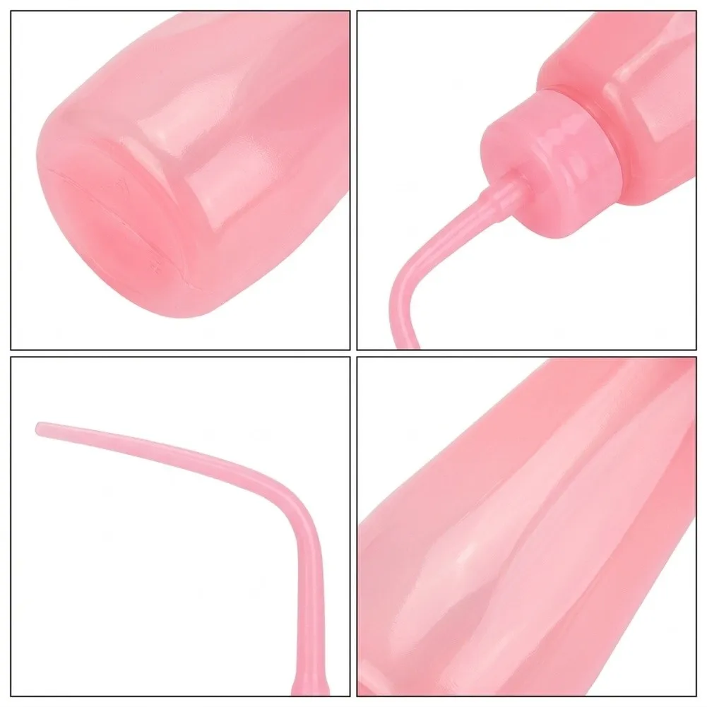 Gardening Dispenser Plant Squeeze Bottle For Indoor Gardening 480ml Capacity Transparent Material Flexible Plastic Body
