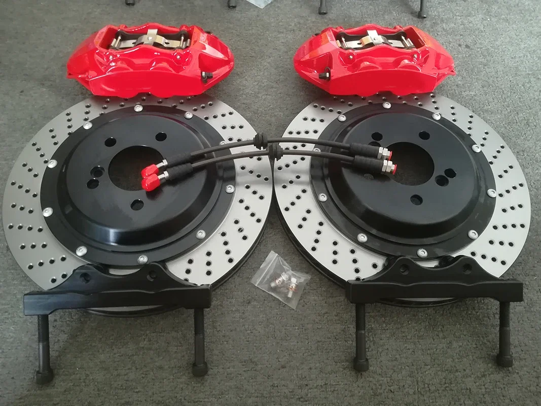 Kit freno GT4 sistema frenante ICOOH RACING, pinze freno, dischi freno, pastiglie freno adatte per Audi A4 B8