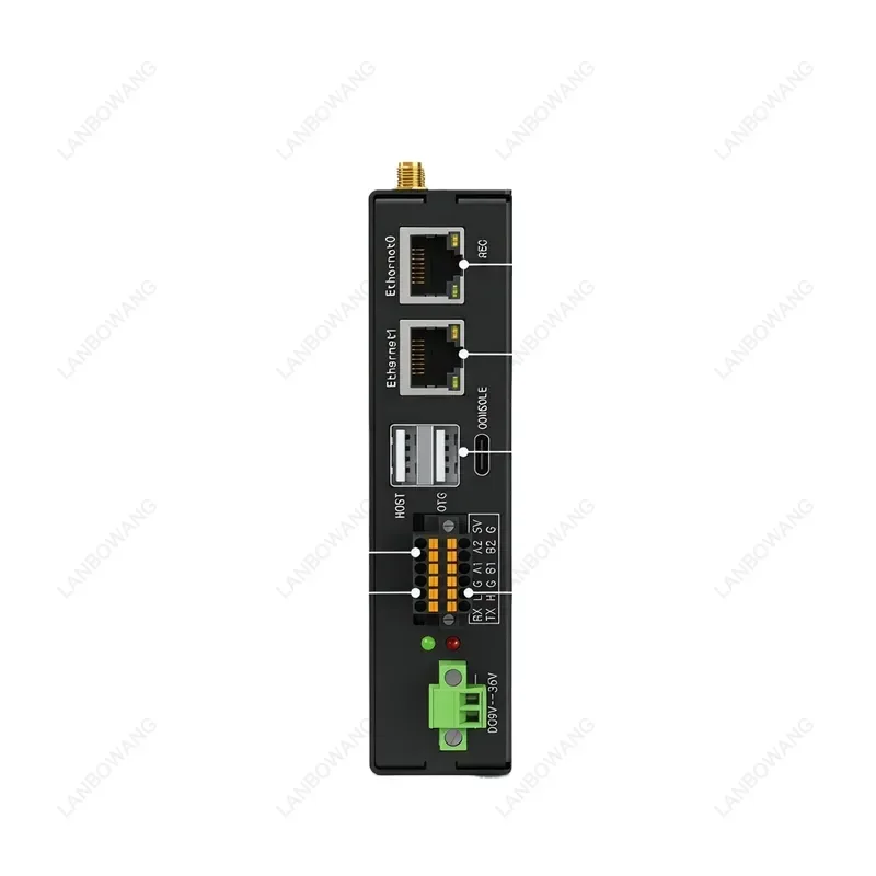 Industrial 4G LTE Gateway RK3506 Ubuntu Linux RS485 LoRaWAN CAN WiFi IoT Router 9-36VDC Wireless Module For Smart Factory