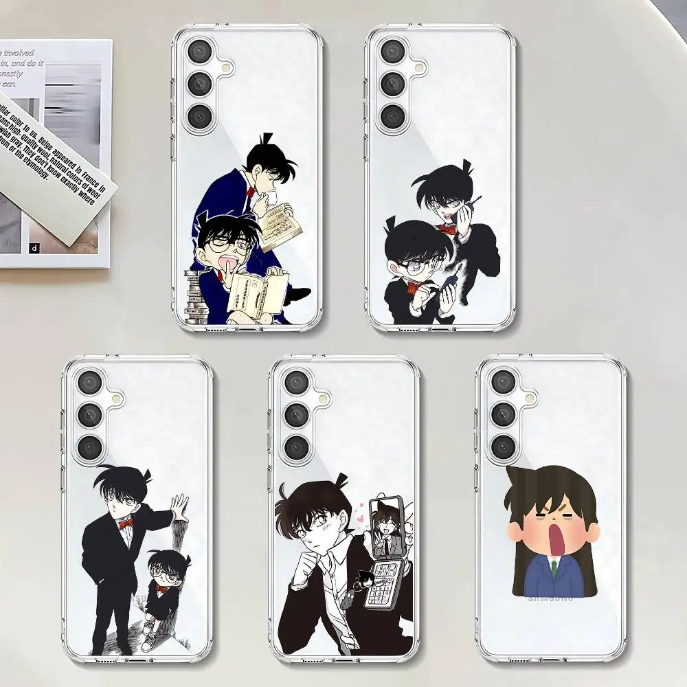 حافظة لهاتف سامسونج جالاكسي غطاء شفاف A52 A12 A51 S21 Edge S22 ULTRA S23 S24 S20LITE Plus Ultra #1