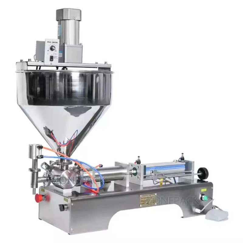 ZS-GTJ آلة المواد اللزجة معدات تغليف الأطعمة زجاجة 500 مللي حشو جرعات المياه السائلة #6