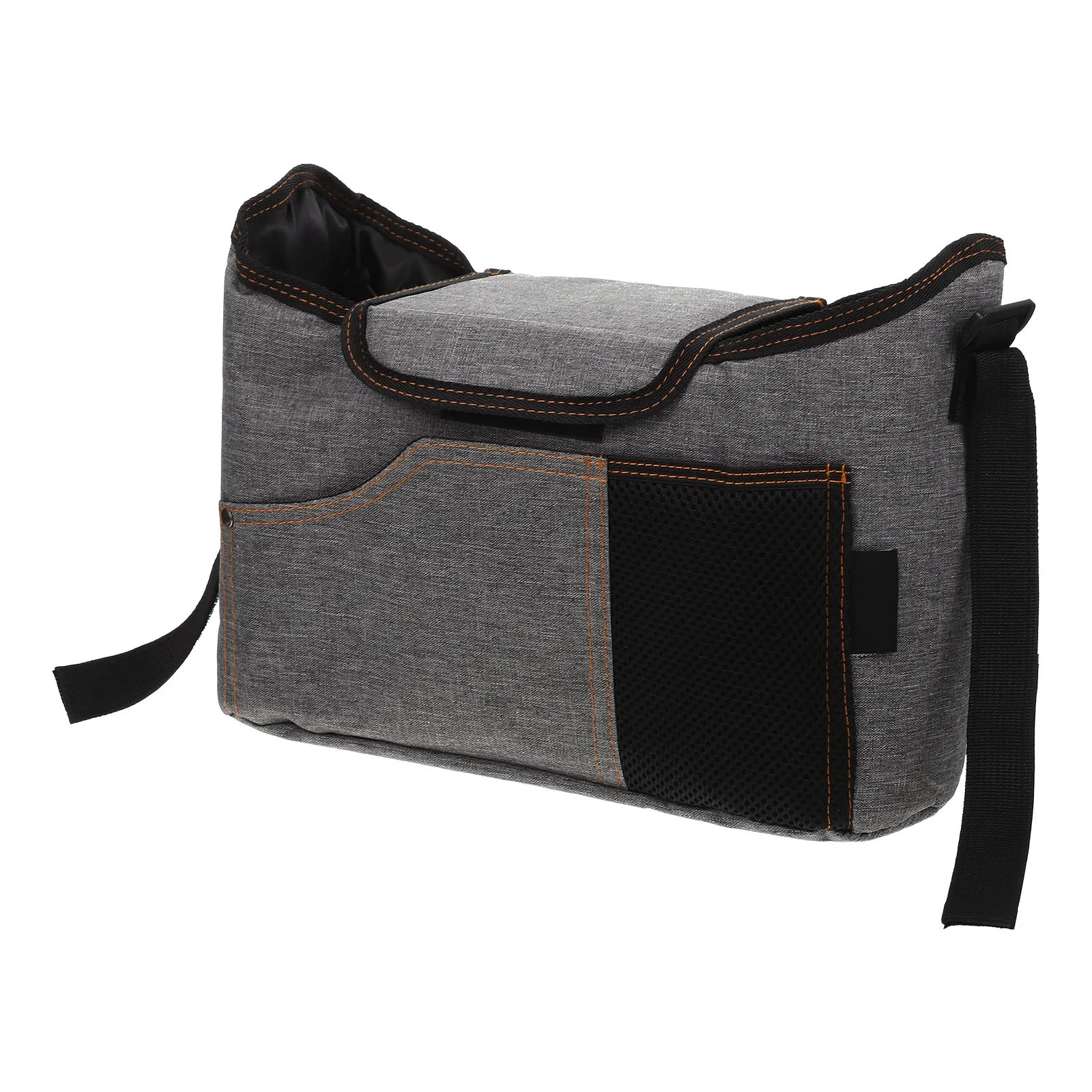 Bolsa de fraldas de grande capacidade, organizador de carrinho de bebê, bolsa de armazenamento, acessórios de carrinho de bebê