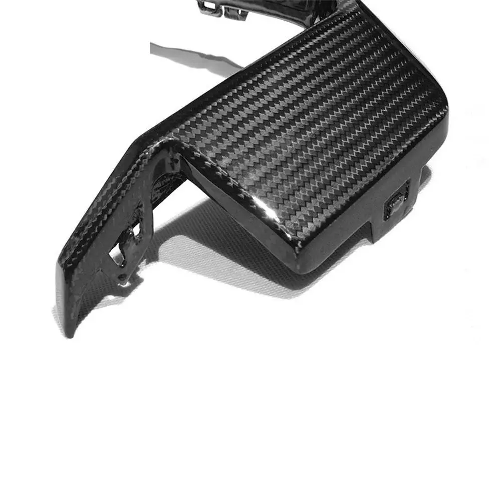 G80 100% ألياف الكربون الجافة المصد الخلفي الفاصل الشفاه المفسد طقم الجسم الناشر ل G80 G82 G83 M3 M4 2021 + المصد الخلفي