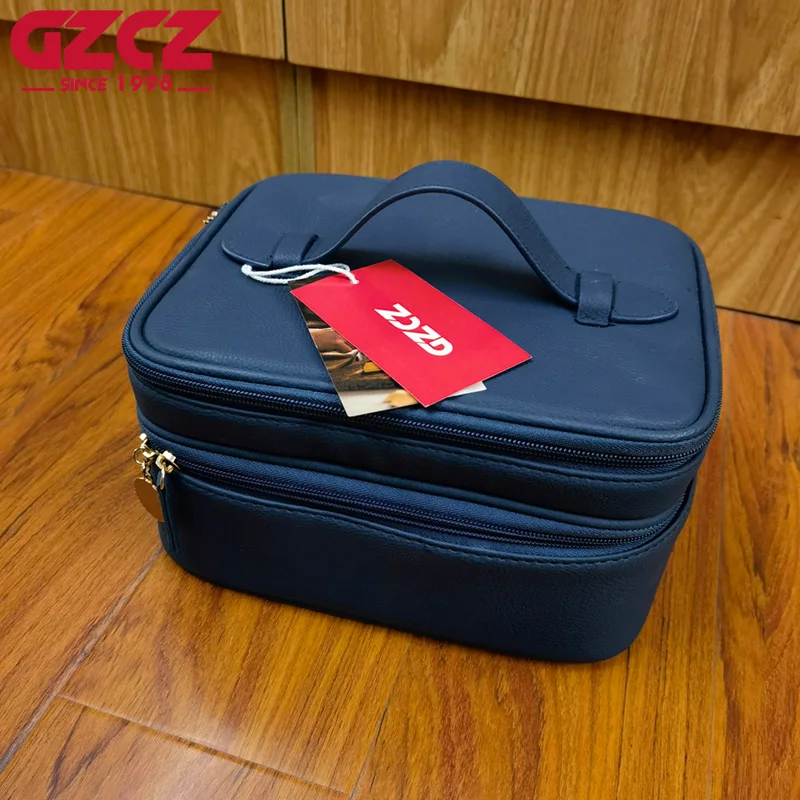 GZCZ Women Carrying cases Large Capacity Makeup Storage Bag Travel Portable Organizer Zipper Wash Bag