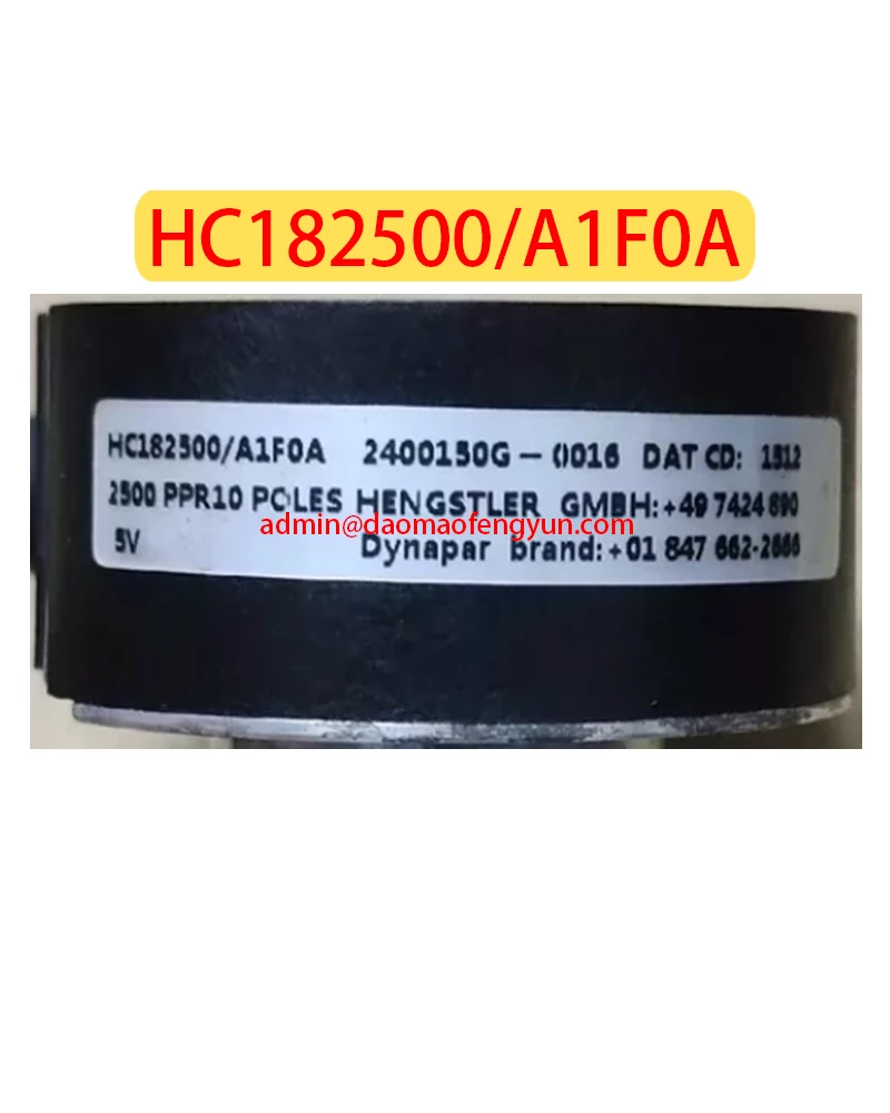 HC182500/A1F0A Second hand Encoders，HC182500 A1F0A encoder，Fast shipping，The shipment will be arranged after passing the test
