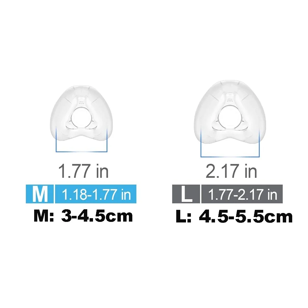 Medium N20 Nasal Cushion Replacement, Silicone Nasal Cushion for N20,Nasal Pillow Cushion,Can Help Sleep Well fast shipping