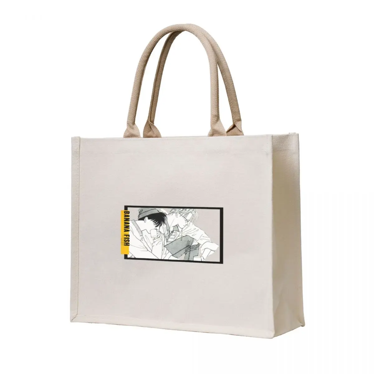 

Ash and Eiji Tote Bag cute tote bag Beach bag great tote woman
