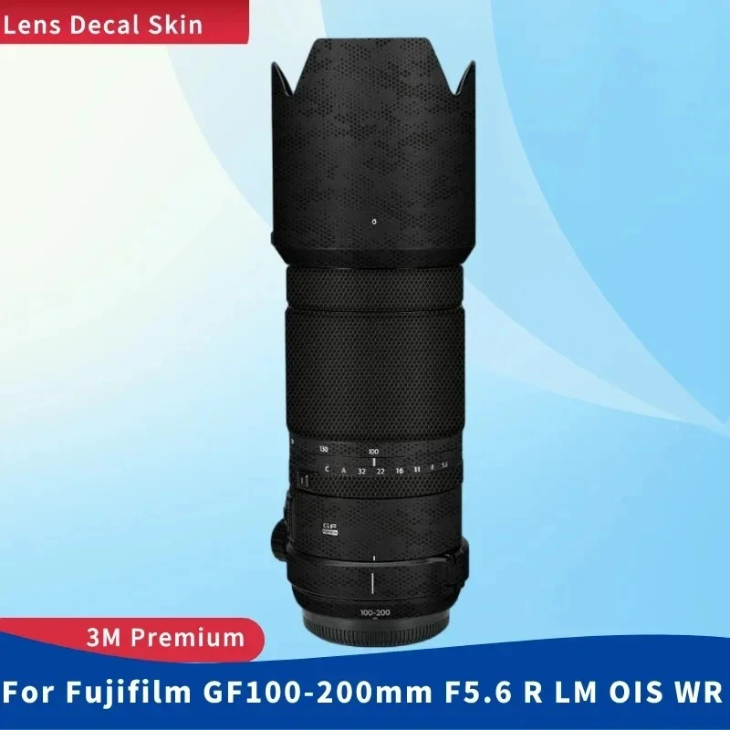 

Защитная пленка для объектива GF100-200 F5.6, защитная пленка от царапин, защитная пленка для корпуса объектива Fujifilm GF 100-200mm F5.6 R LM OIS WR