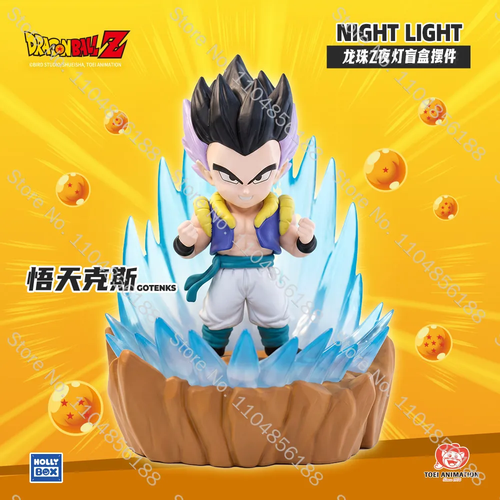 Hollybox Dragon Ball Z Night Light Blind Box Anime Figure Goku Desktop Ornament Decorative Lamp For Adult Collectible Toy - view 6