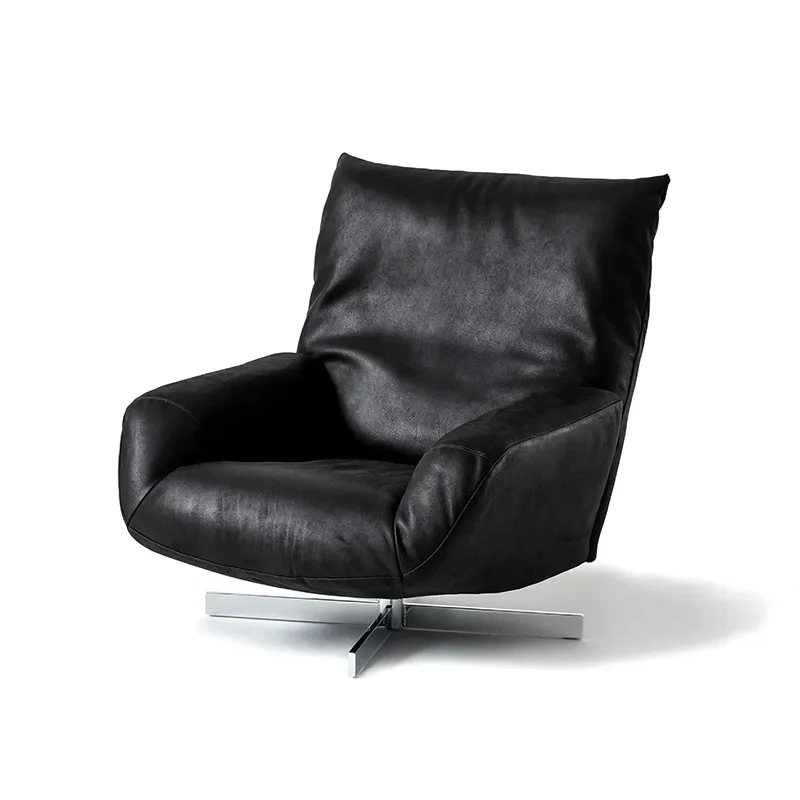 كرسي البتلة الطبقة الأولى كرسي الترفيه جلد البقر