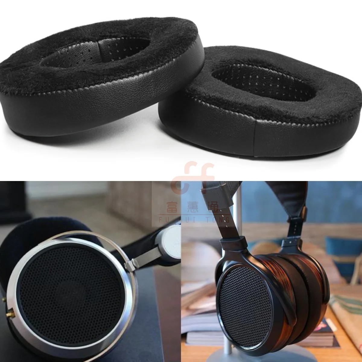 

Foam Cushions Replacement Ear Pads Covers for Hifiman HE 400 400SE 400I 400S 500 560 Headphones sponge