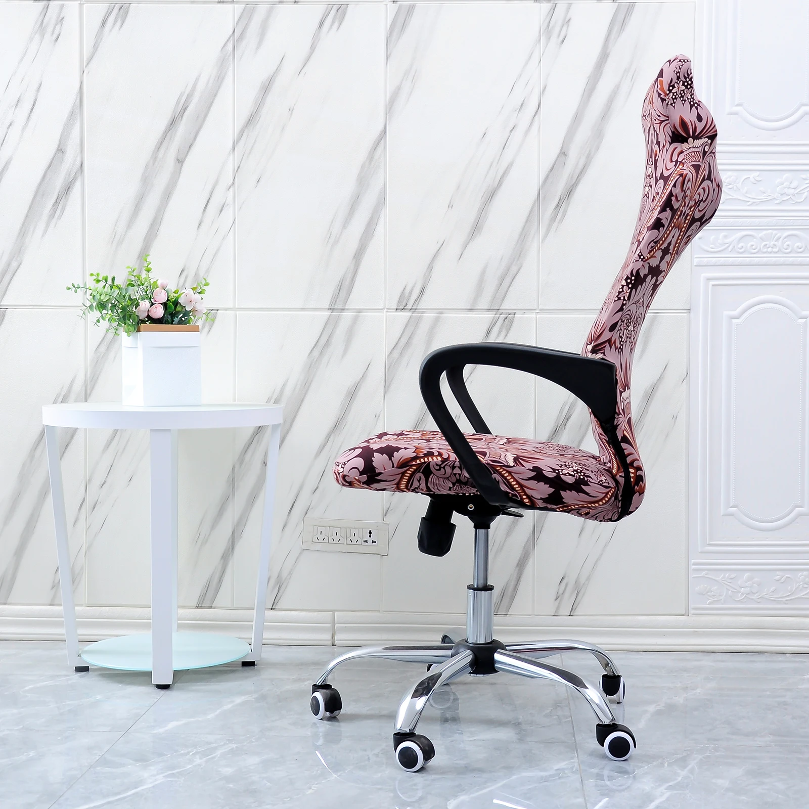 Stretch Game Chair Cover Polyester Dustproof Universal for Dinning Chair