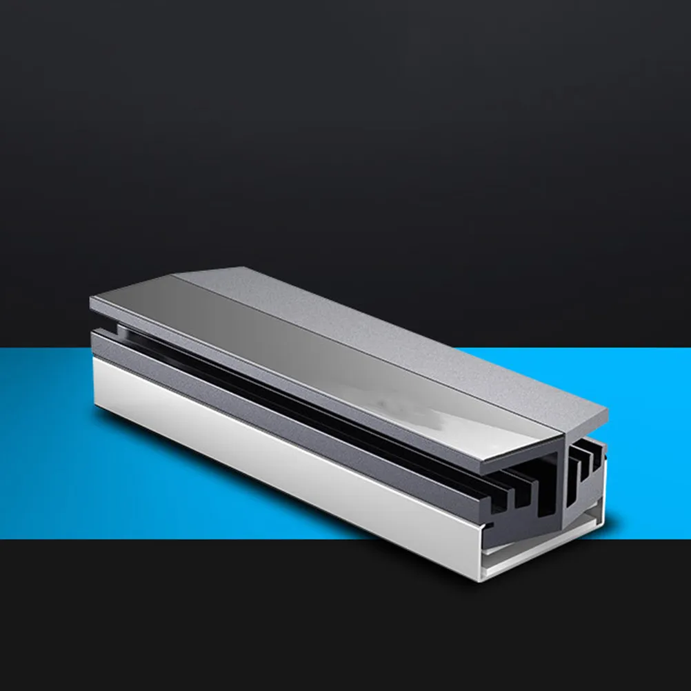 

Комплект из 2-х алюминиевых радиаторов для M.2 2280 SSD с термопроводящей силиконовой прокладкой, пассивное охлаждение для ноутбуков