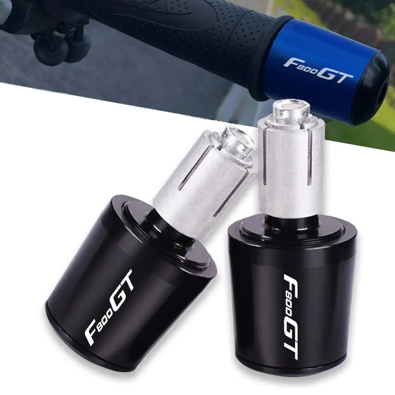 For BMW F800GT F800S F 800 F800 S GT 800GT 800S F800ST Motorcycle CNC Handle Bar Handlebar Grips Cap End handle Plugs cap