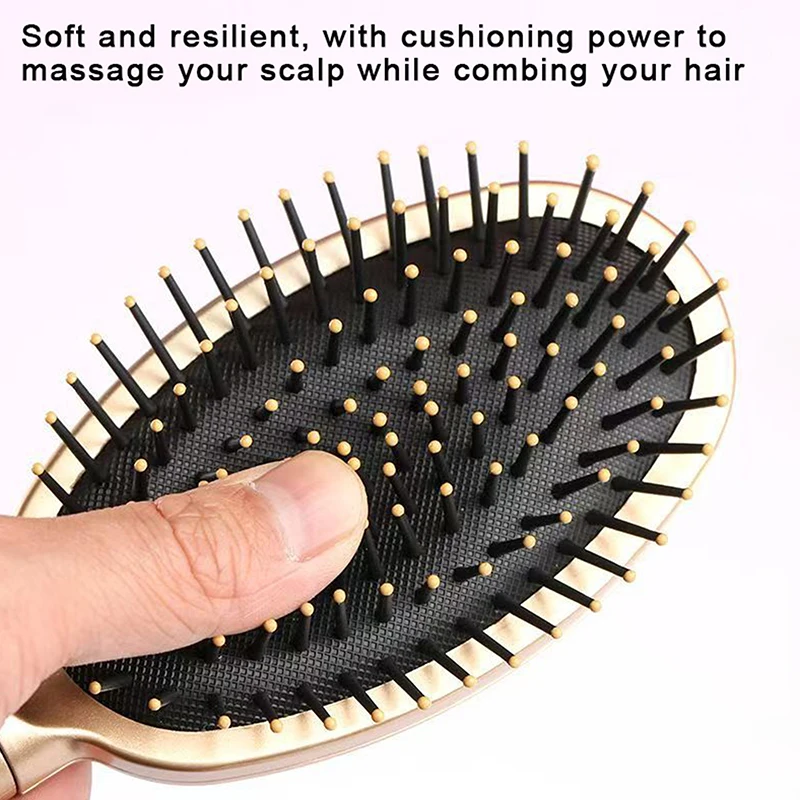 

Anti Static Airbag Massage Comb Practical Care Head Hair Brush Household Curly Special For Real Hair Wigs Salon SPA Hairdressing