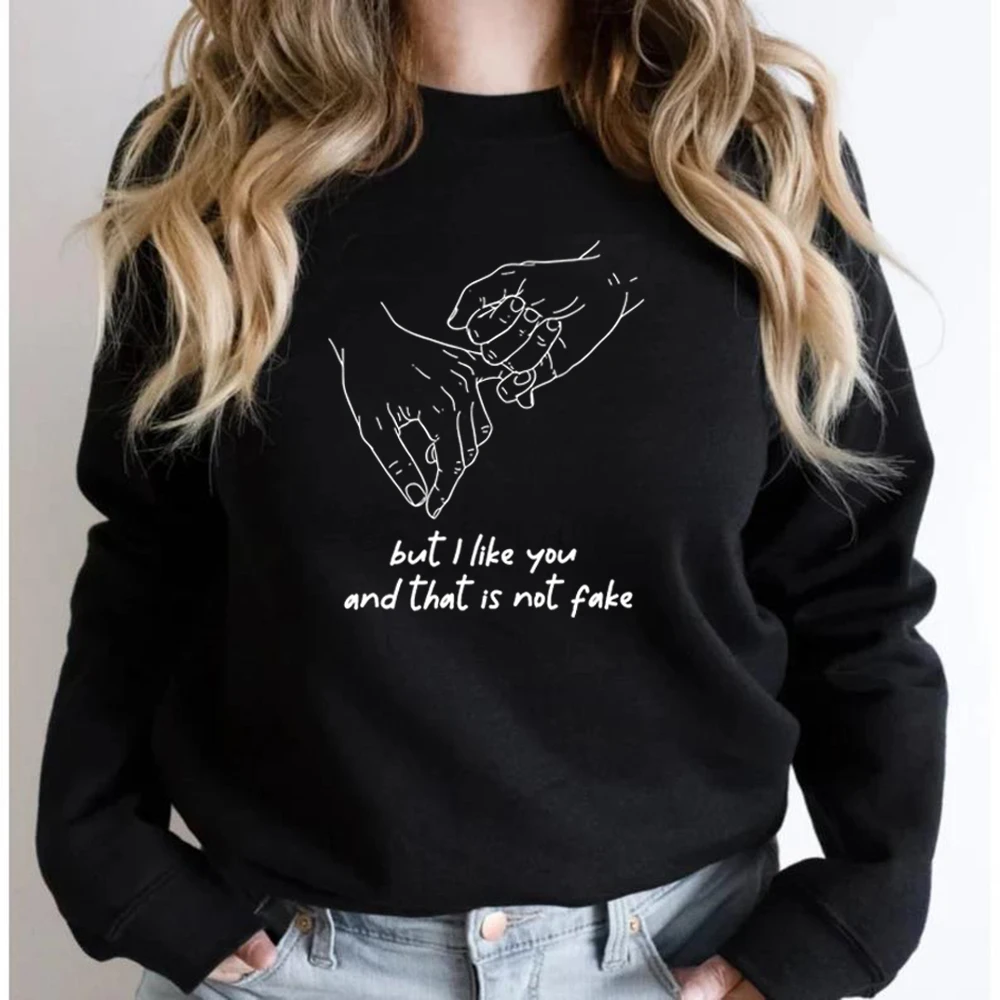 

But I Like You and That Is Not Fake Young Royals Hillerska School Sweatshirt Young Royals Inspired Hoodie Unisex Sweatshirts Top