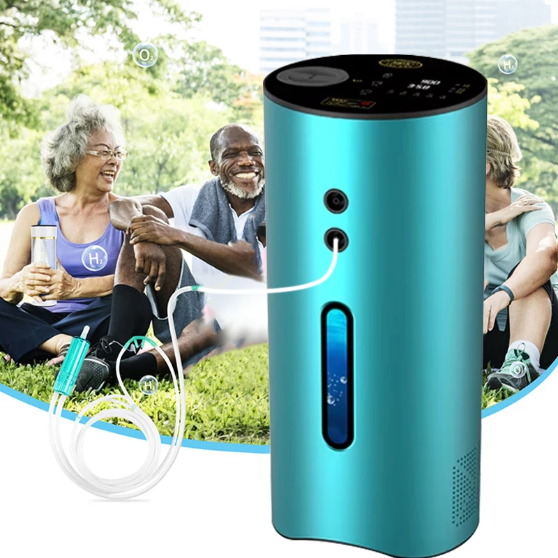 

450ML 600ML Hydrogen Inhalation Machine High Purity Pure 900ML Hydrogen Generator H2 Therapy Device for Health & Beauty Home Use
