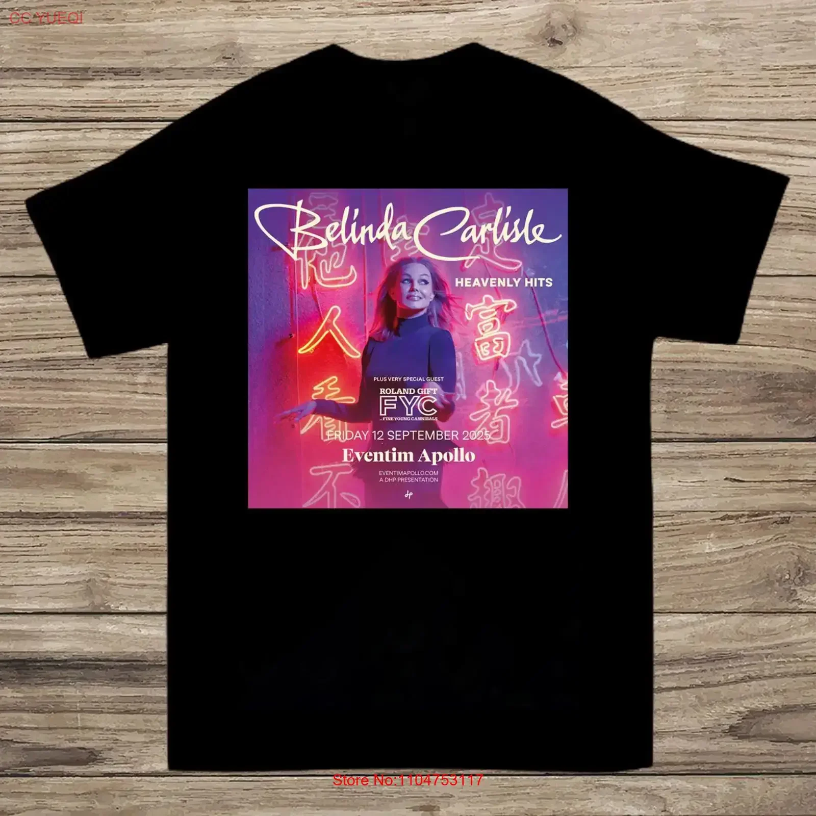 Belinda Carlisle Tour 2025 For Fan All Size S 5XL T shirt BF560 vintage Washed Soft Top For Everyday Wear Comfortable fashion
