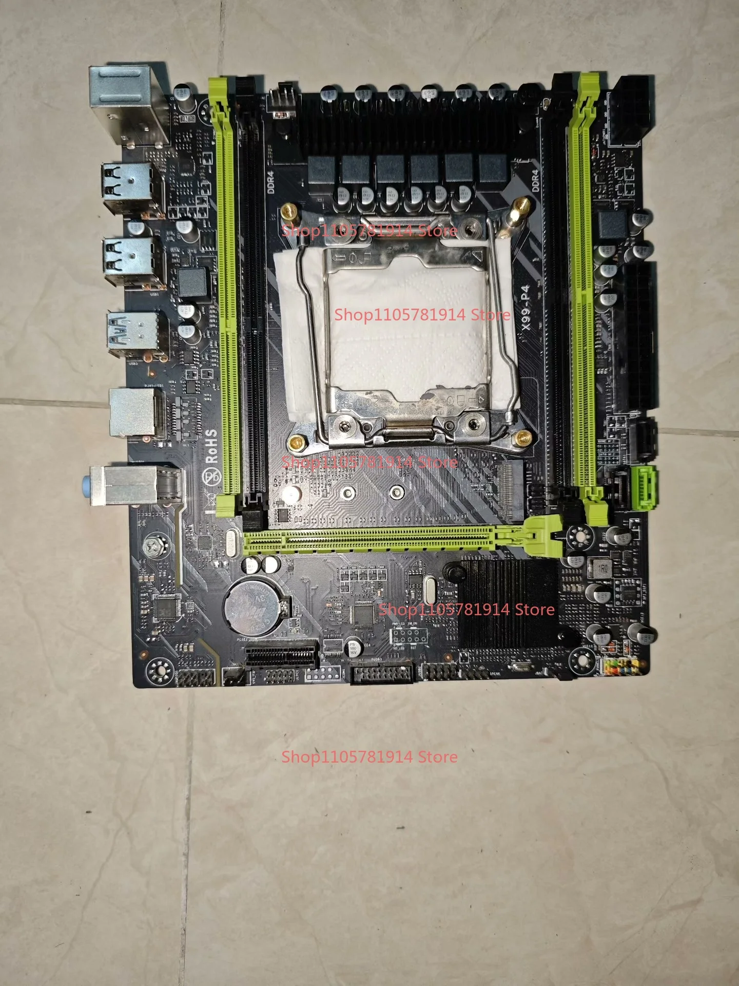 For X99 P4 Industrial Computer Main Board DDR4 Memory 2011 3 Pin Main Board