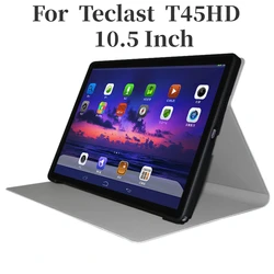 Teclast T45HD 2023 10.5 인치 태블릿 PC용 슬림 플립 북 커버 케이스, 소프트 TPU 백 쉘 포함