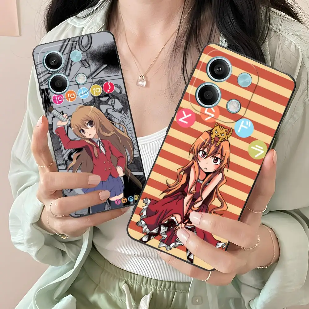 

Чехол для мобильного телефона Toradora Aisaka Taiga для Xiaomi Redmi 15 14 13 12 A5 3 2 1 C Plus 4G 5G с цветным принтом, роскошный красивый чехол