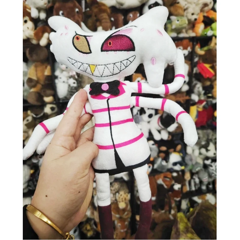 

Hazbin Hotel Plush Toy Angel Dust Husk Alastor Chailie Doll Cute Home Decoration Ornament High Cost Performance Holiday Gifts