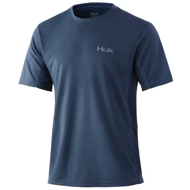 Camisas De Pesca De manga corta, ropa De Pesca De secado rápido Anti-UV para deportes al aire libre, camisetas para correr, Camisa De Pesca