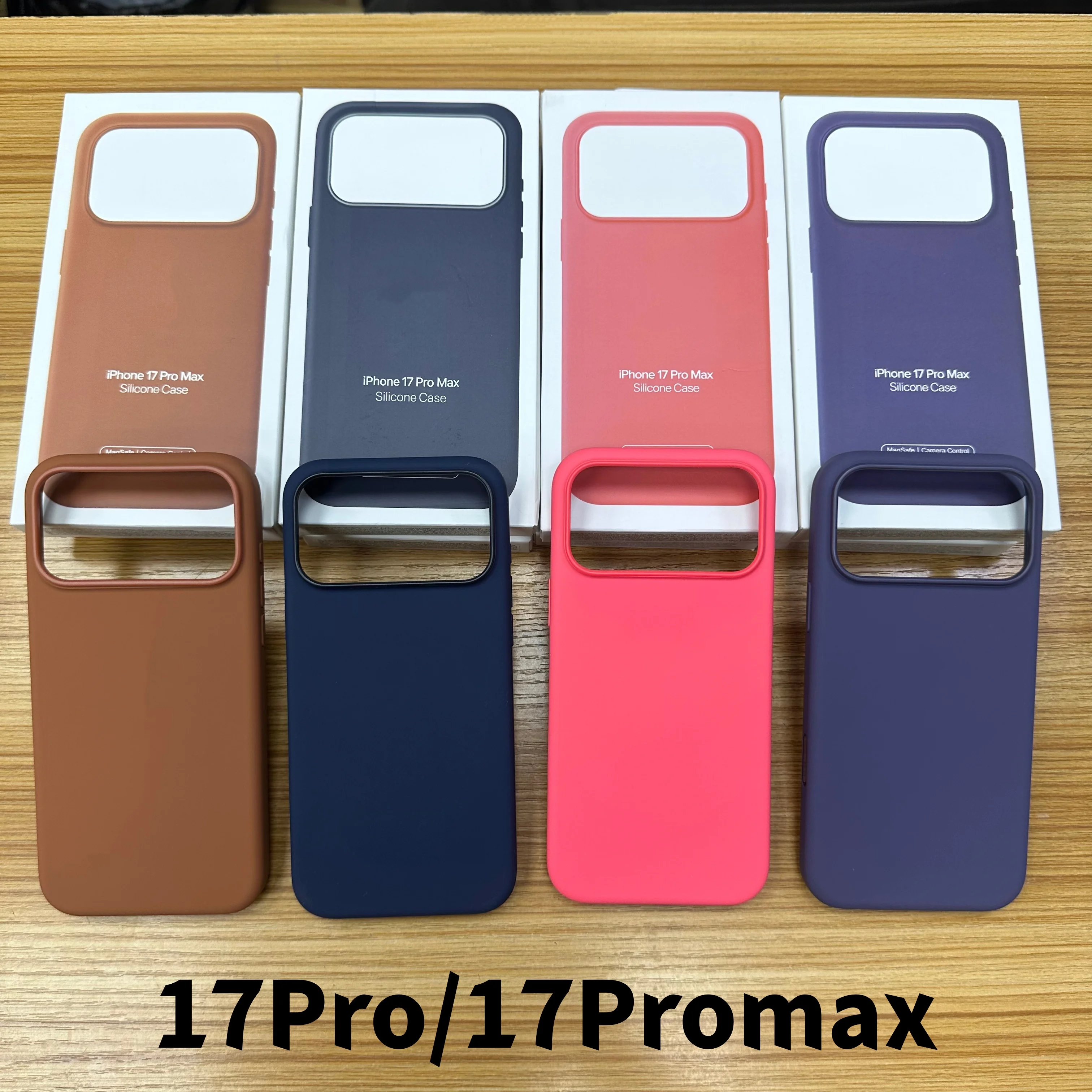 Original Liquid Silicone Case for IPhone 17 Pro Max 17Pro Magnetic Case Arrival for MagSafe Animation Wireless Charging Case