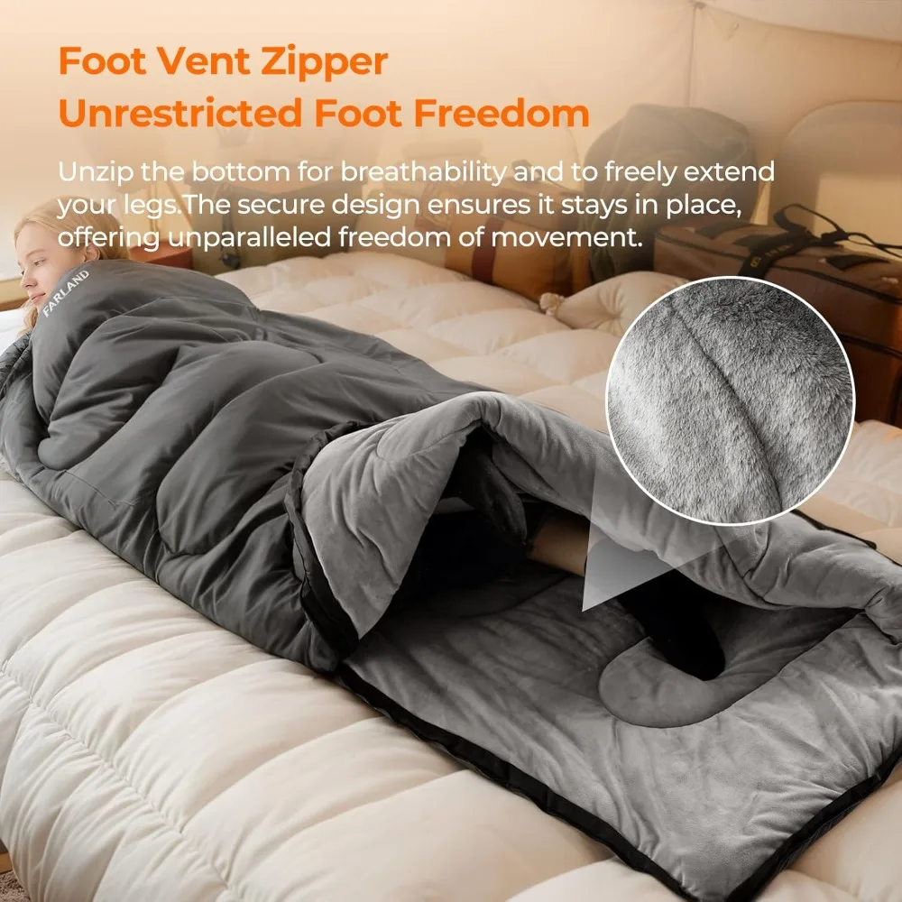 Fleece Sleeping Bag 3