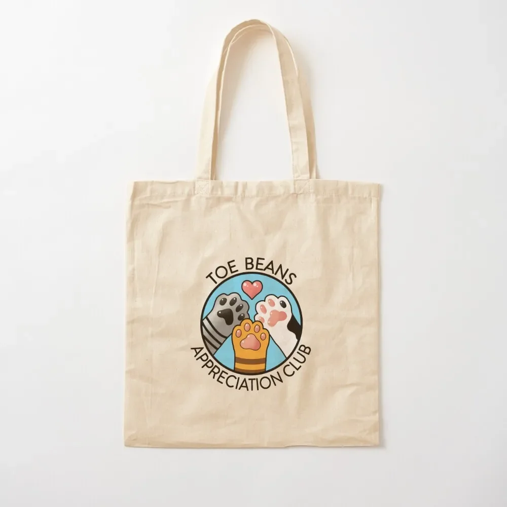 Toe Beans Appreciation Club Tote Bag Cloth bags canvas bags Shopper Lady bag Tote Bag