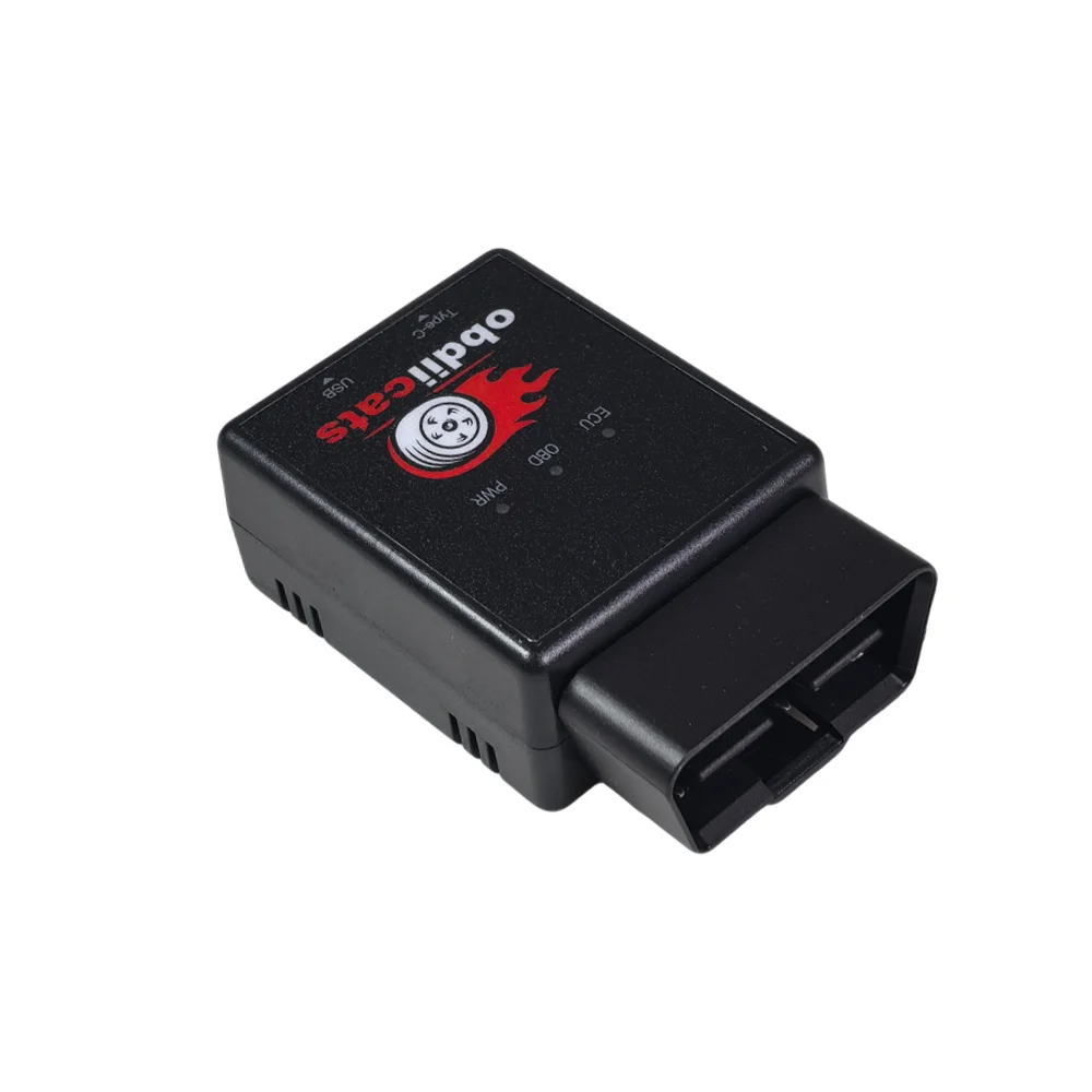 2025 obdiicats HK-V3FC inteligente para Benzina y diésel coche OBD 2 en 1 caja de sintonización de Chip de combustible aumenta la potencia con cargador rápido