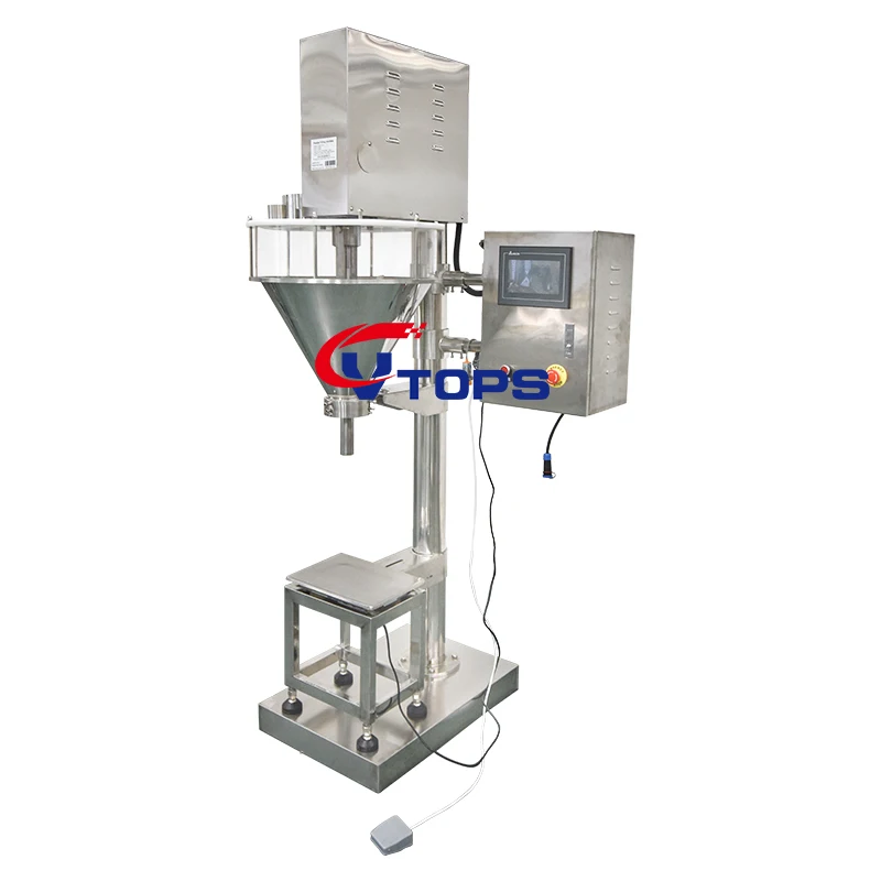 Saving Labor Flour Mini Particle Dosing Filling Machine Sachet Powder Filler Chili Bean Powder Bottling Machine