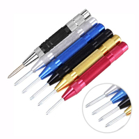 Automatic Centre Punch General Automatic Punch Woodworking Metal Drill Adjustable Spring Loaded Automatic Punch Hand Tools Sets