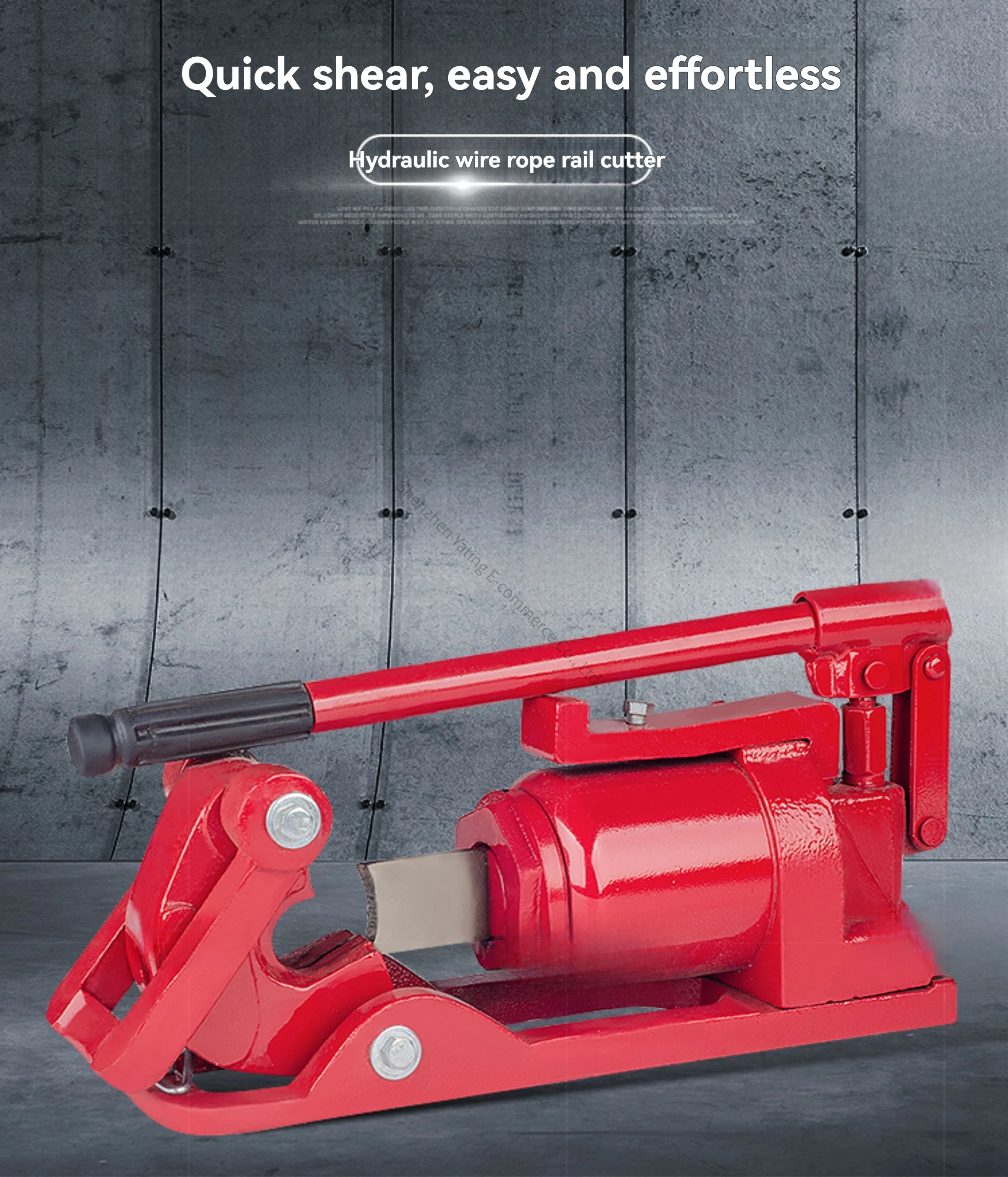 New Wire Rope Cutter/Wire Rope Cutter/Wire Rope Special  Cutting Machine QY-30 48 Shearing Machine - view 5