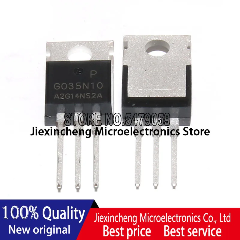 10PCS HYG035N10NS2P G035N10 G035N10P HYG035N10 TO220 100V180A MOSFET New Original