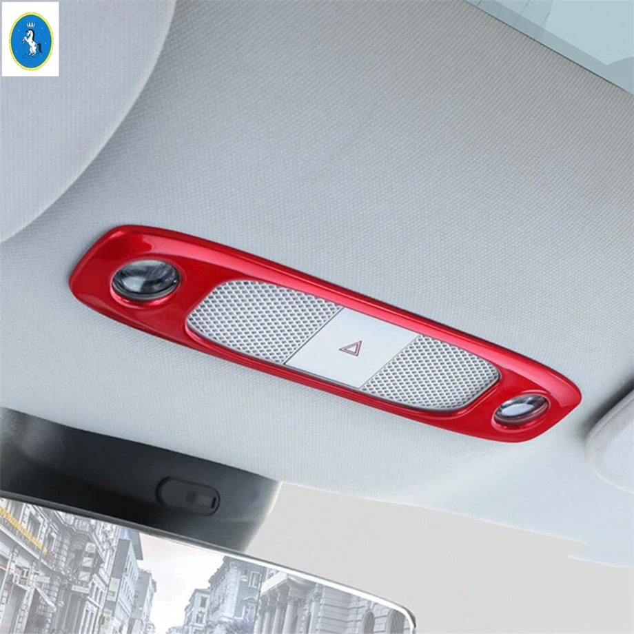 

Air AC Vent / Water Cup Holder / Steering Wheel / Armrest Box Panel Cover Trim For Tesla Model 3 2018 - 2021 Red Car Accessories