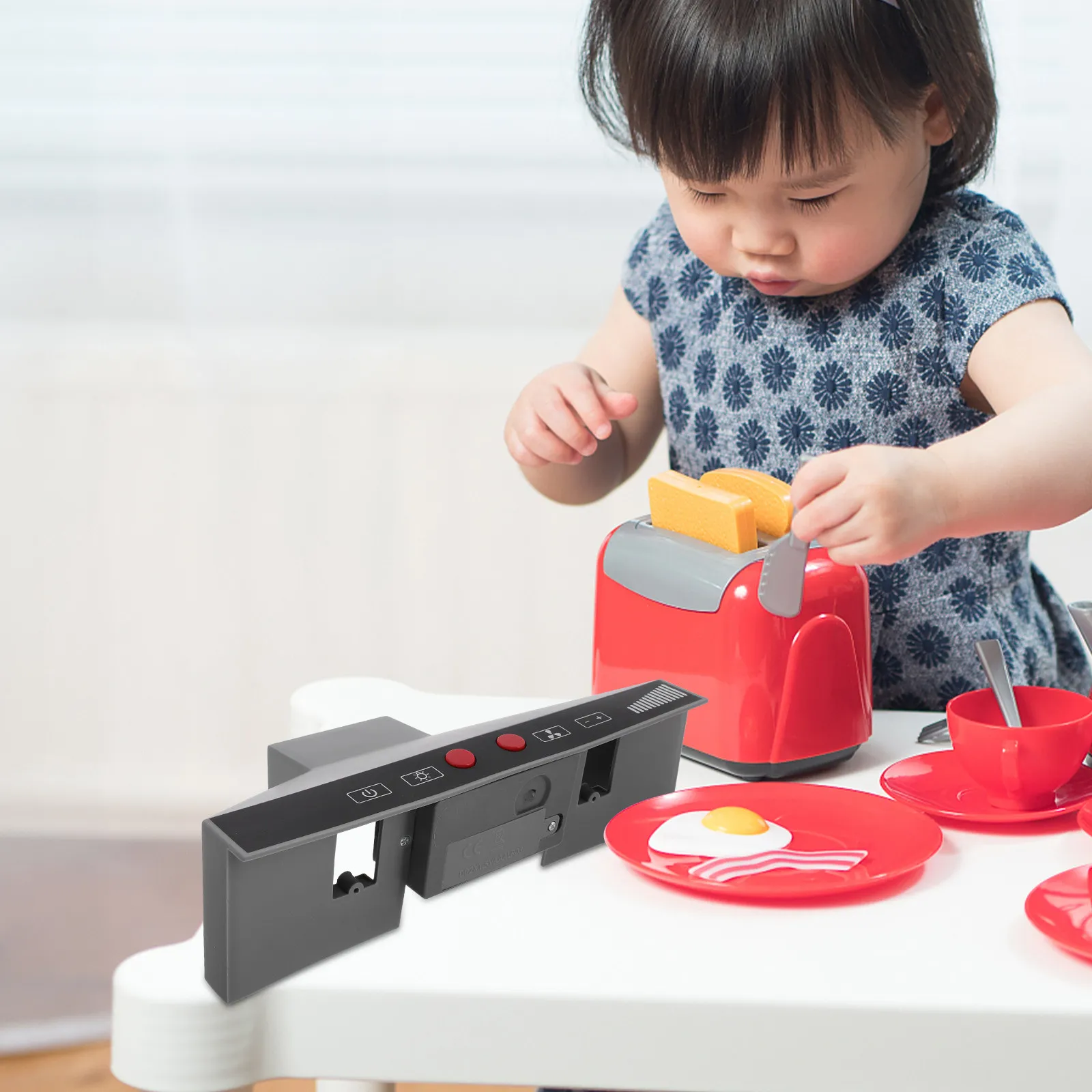 

Имитация вытяжки для кухни: реалистичные звуковые и световые эффекты, аксессуар для детских игр, игрушечная техника для малышей, кухонные принадлежности