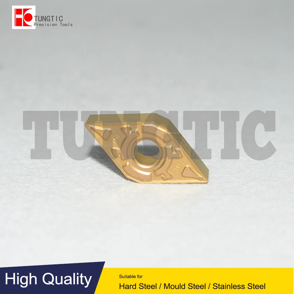 

DNMG150604-ADF YB6315 YB9320 DNMG 150604 DNMG441-ADF Твердосплавные токарные резцы Пластины Токарные двусторонние негативные чистовые