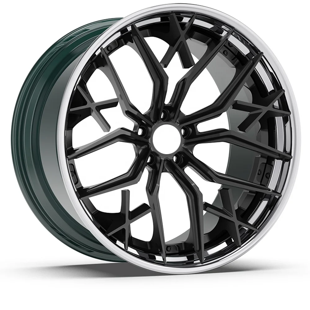 

Custom Two-piece 6061-T6 Aluminum Alloy Forged Car Wheels