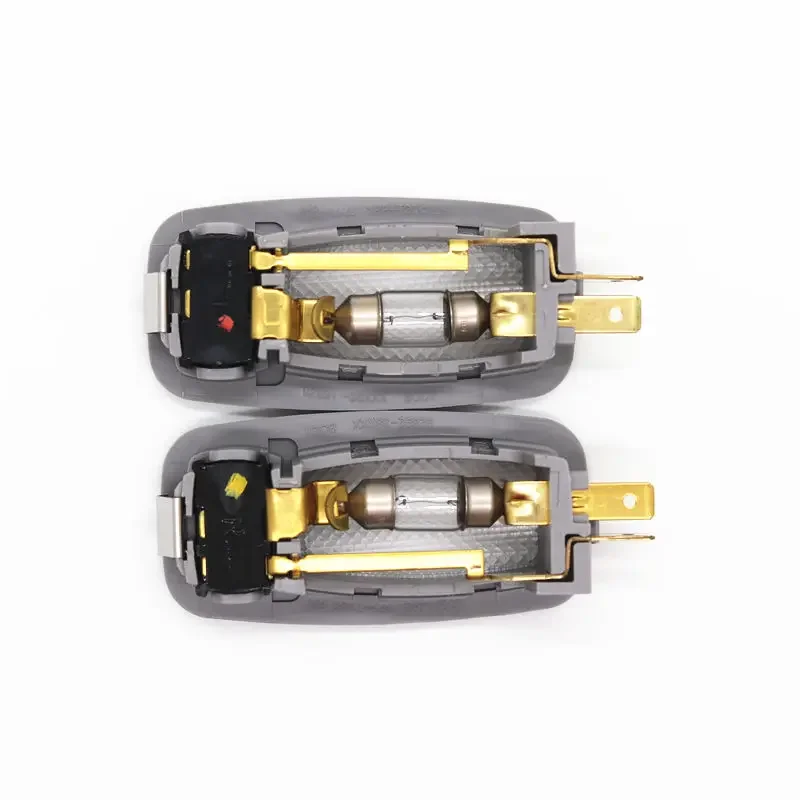 2Pcs OEM Genuine Interior Vanity Lamp LH RH Gray For Hyundai 2011-2015 i45 YF Sonata Elantra / AVANTE MD Forte / Koup K3